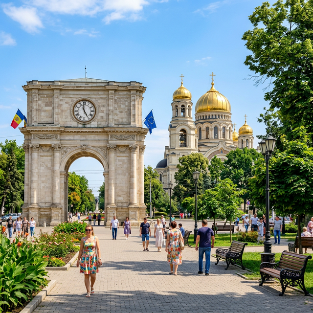 Landmark of moldova