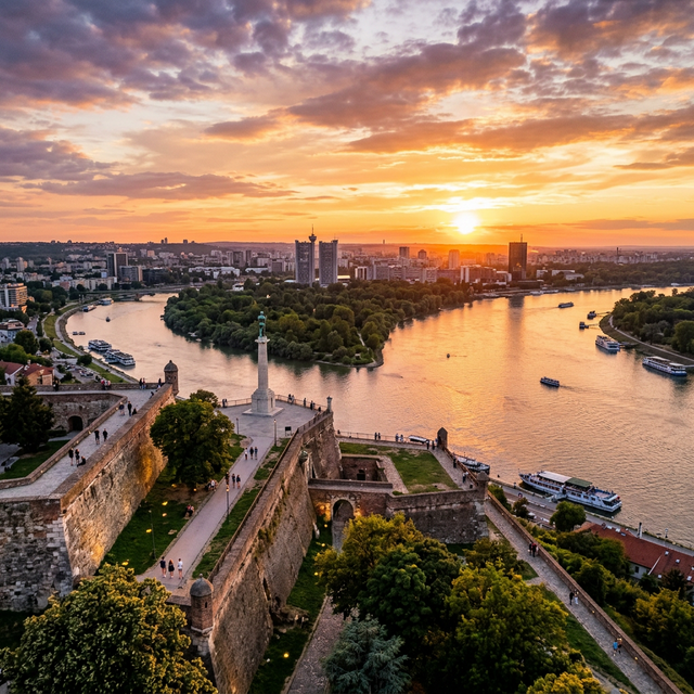 Landmark of serbia