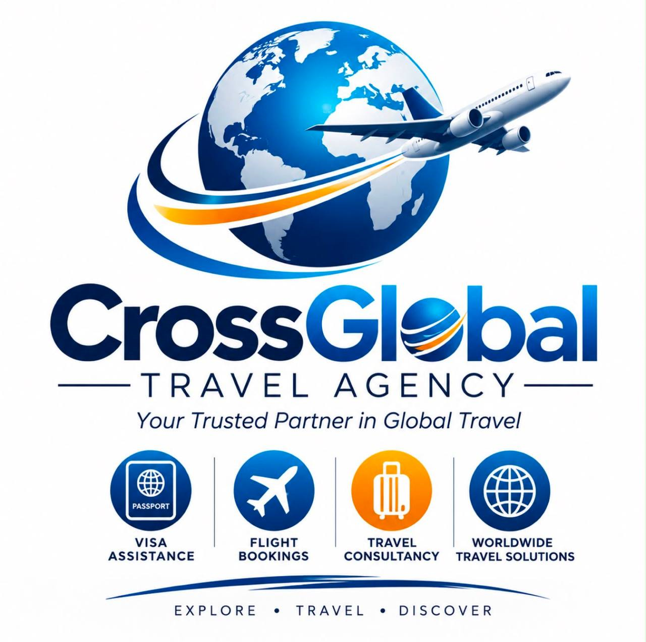 Cross Global Travel Agency Logo