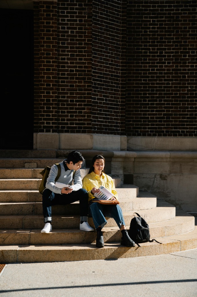 International Student on Campus